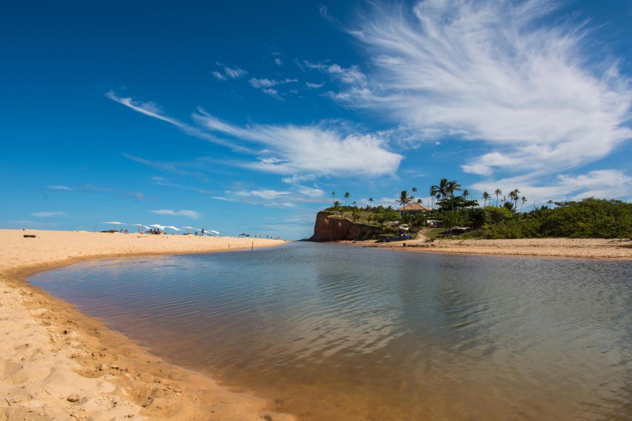 Paraiso Azul Com Vistas Maravilhosas Cumuruxatiba Exteriör bild