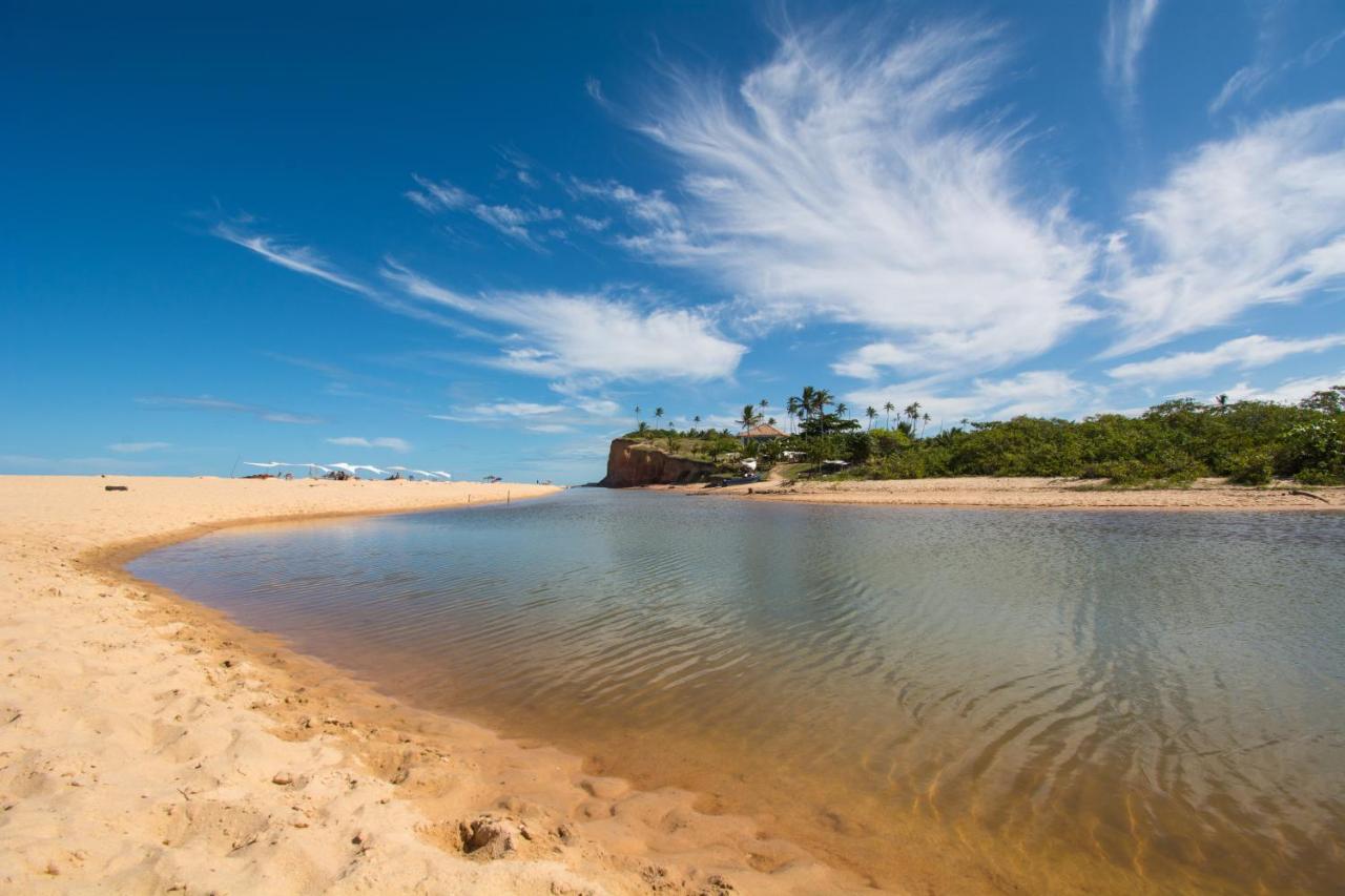 Paraiso Azul Com Vistas Maravilhosas Cumuruxatiba Exteriör bild