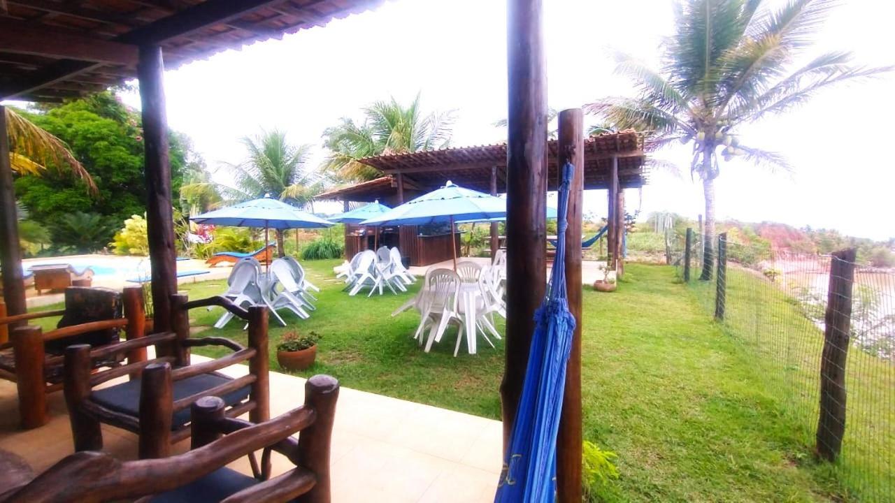 Paraiso Azul Com Vistas Maravilhosas Cumuruxatiba Exteriör bild