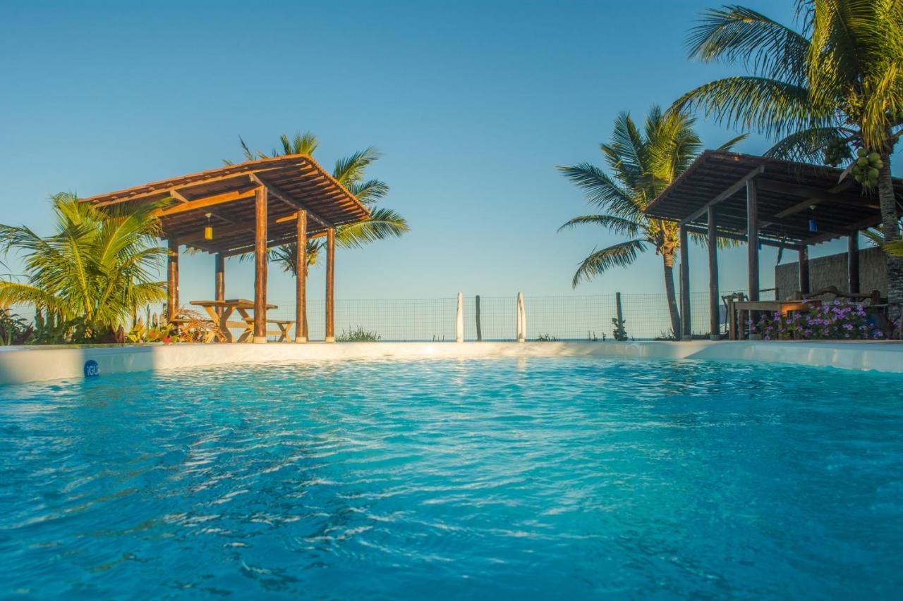 Paraiso Azul Com Vistas Maravilhosas Cumuruxatiba Exteriör bild